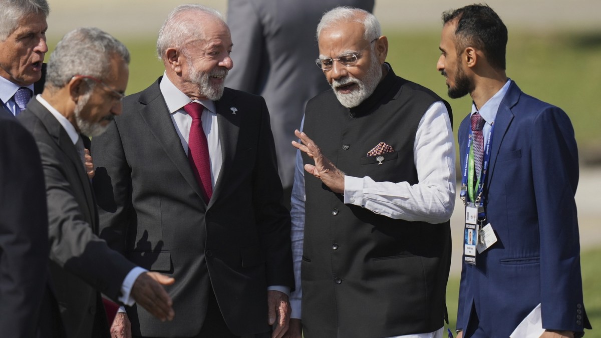 President Lula meeting Prime Minister Narendra Modi in Rio de Janeiro