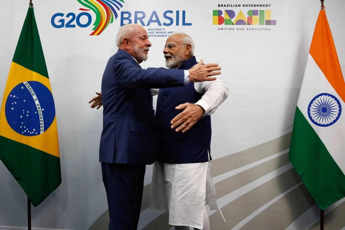 President Lula addressing the nation